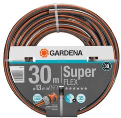 Шланг садовый Superflex 1/2" 30м, Gardena цена и информация | Оборудование для полива | kaup24.ee