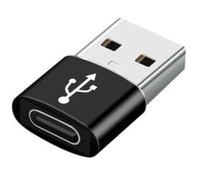 Adapter Amberin USB A (M) - USB C (F) hind ja info | USB jagajad, adapterid | kaup24.ee