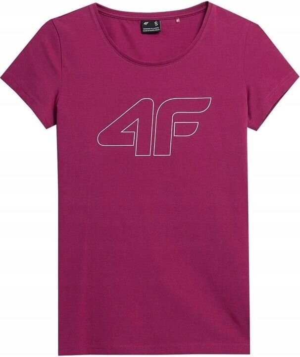 T-särk naistele 4F 4FSS23TTSHF583, roosa hind ja info | Naiste T-särgid | kaup24.ee