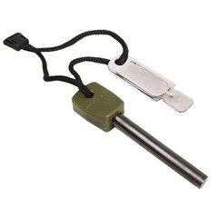 Tulesüütaja Fire Starter Steel Large, MIl-Tec, 7x0,8cm hind ja info | Muu matkavarustus | kaup24.ee