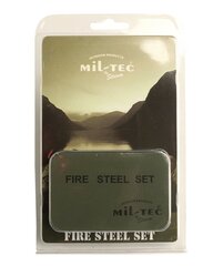 Tulesüütaja Fire Starter, tulekahju komplekt Fire Steel Set Mil-Tec hind ja info | Muu matkavarustus | kaup24.ee