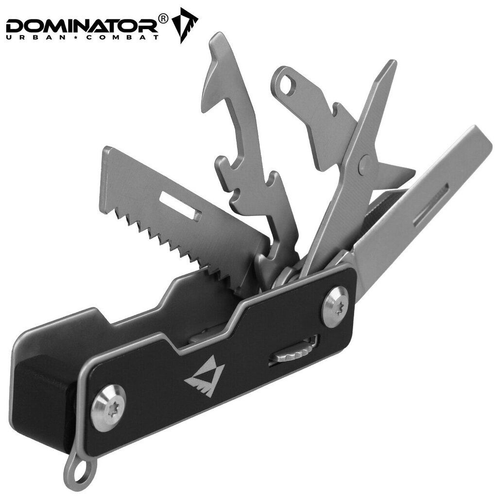 Multifunktsionaalne tööriist   Multitool Handy Ant võtmehoidja Dominator Urban Combat must цена и информация | Taskunoad, multifunktsionaalsed tööriistad | kaup24.ee