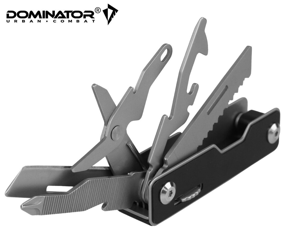 Multifunktsionaalne tööriist   Multitool Handy Ant võtmehoidja Dominator Urban Combat must цена и информация | Taskunoad, multifunktsionaalsed tööriistad | kaup24.ee