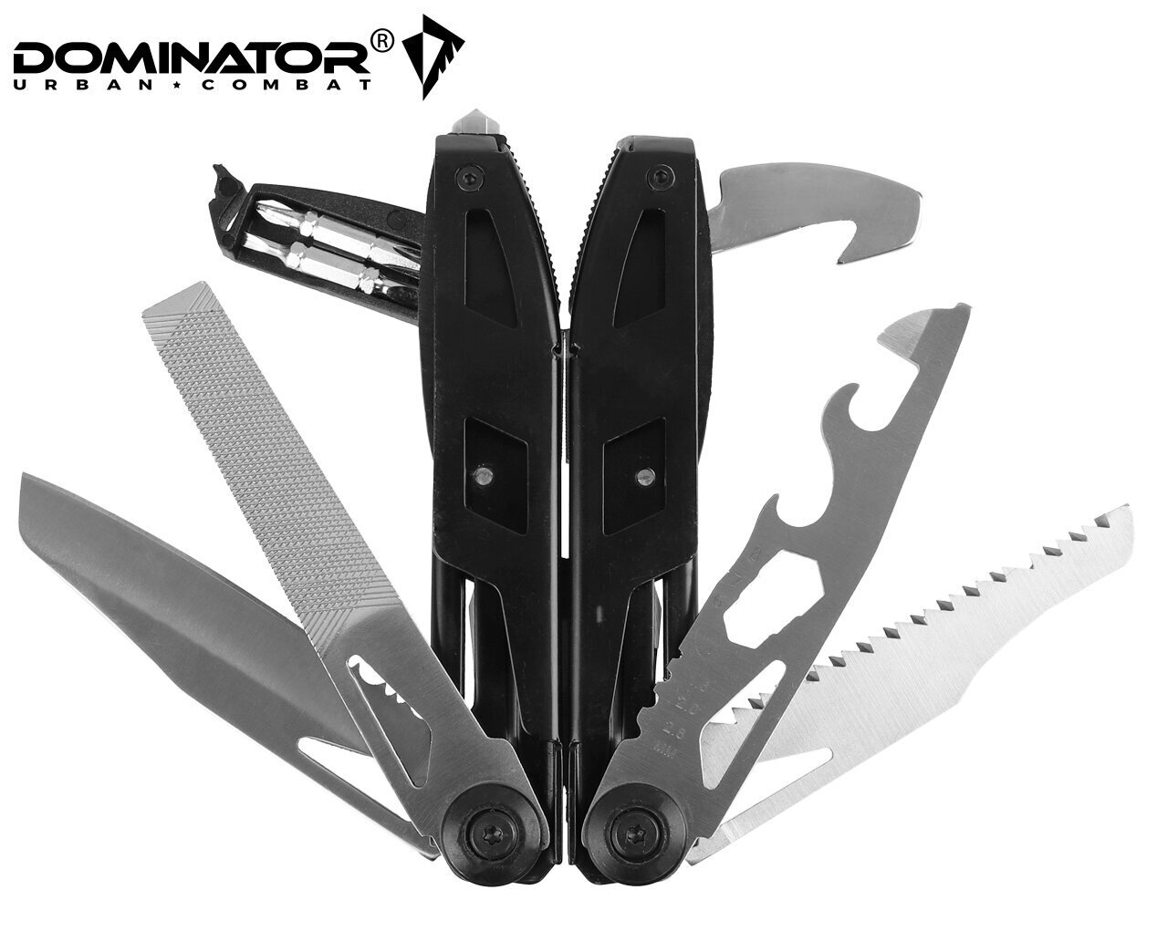 Multifunktsionaalne tööriist  Multitool Strong Ant Dominator Urban Combat 7 elementi must цена и информация | Taskunoad, multifunktsionaalsed tööriistad | kaup24.ee