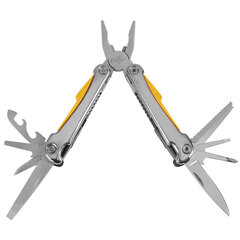 Multifunktsionaalne tööriist Multitool Fox Outdoor 9 tööriista kollane suur + kohver цена и информация | Туристические ножи, многофункциональные приборы | kaup24.ee