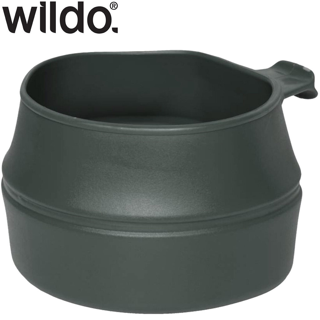 Kokkupandav reisikruus Fold-A-Cup Wildo, Olive, 250ml hind ja info | Matkapotid, matkanõud | kaup24.ee