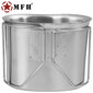 Terasest reisikruus MFH. US Army Field Mug 500ml hind ja info | Matkapotid, matkanõud | kaup24.ee