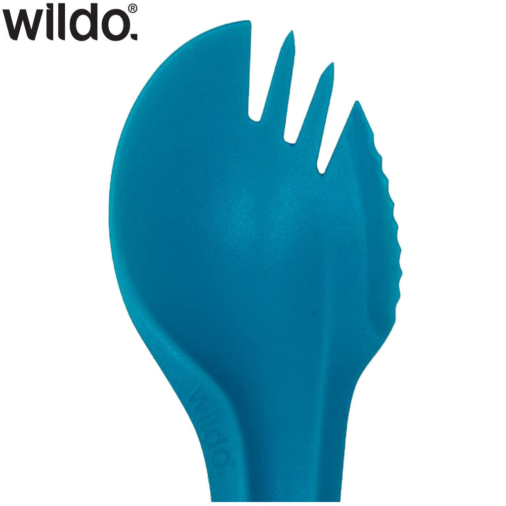 Matka söögiriistade komplekt Wildo Spork 3 in 1, helesinine hind ja info | Matkapotid, matkanõud | kaup24.ee