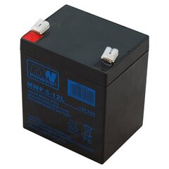 Аккумулятор MWPower AGM, 12V 5Ah цена и информация | Батареи | kaup24.ee