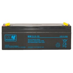 Aku MWPower AGM, 12V 2.2Ah цена и информация | Аккумуляторы | kaup24.ee