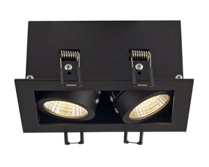 SLV sisseehitatav valgusti Kadux 2 Set цена и информация | Монтируемые светильники, светодиодные панели | kaup24.ee