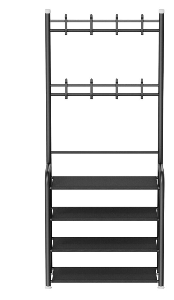 Riidestange Markadler, 153x64x41 cm, must цена и информация | Nagid | kaup24.ee