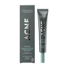 Сыворотка Madara Acne Intense Blemish & Pore Treatment, 20 мл цена и информация | Сыворотки для лица, масла | kaup24.ee