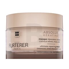 Mask õhukestele juustele Rene Furterer Absolue Keratin Ultimate Repairing Mask, 200 ml hind ja info | Maskid, õlid, seerumid | kaup24.ee