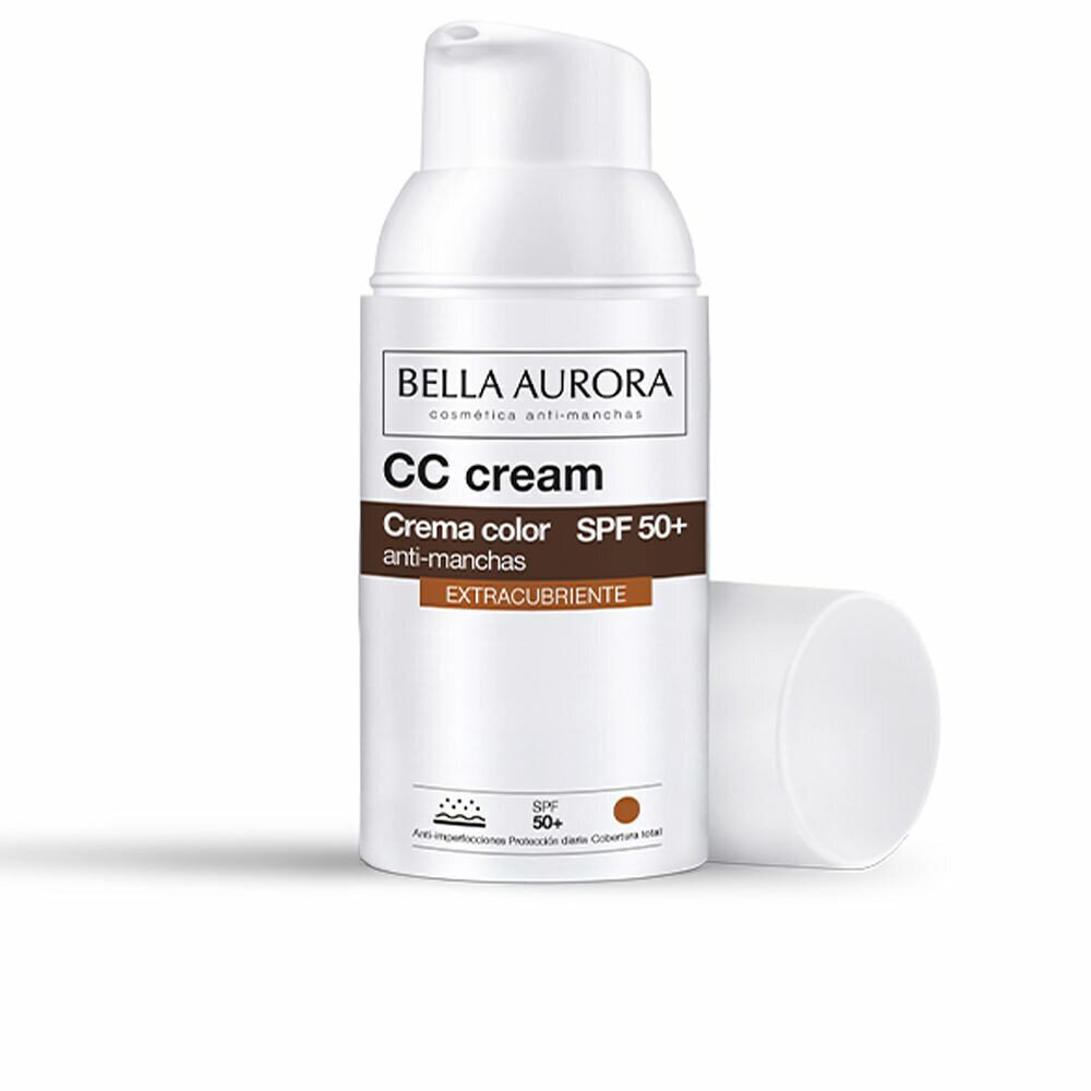 Näokreem Bella Aurora CC Cream anti-dark spots SPF50 +, 30 ml цена и информация | Näokreemid | kaup24.ee