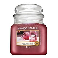 Yankee Candle lõhnaküünal Sweet Plum Sake, 411 g цена и информация | Подсвечники, свечи | kaup24.ee