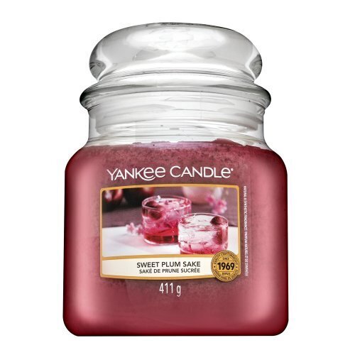 Yankee Candle lõhnaküünal Sweet Plum Sake, 411 g цена и информация | Küünlad, küünlajalad | kaup24.ee