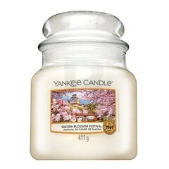 Yankee Candle Sakura Blossom Festival 411 г цена и информация | Подсвечники, свечи | kaup24.ee