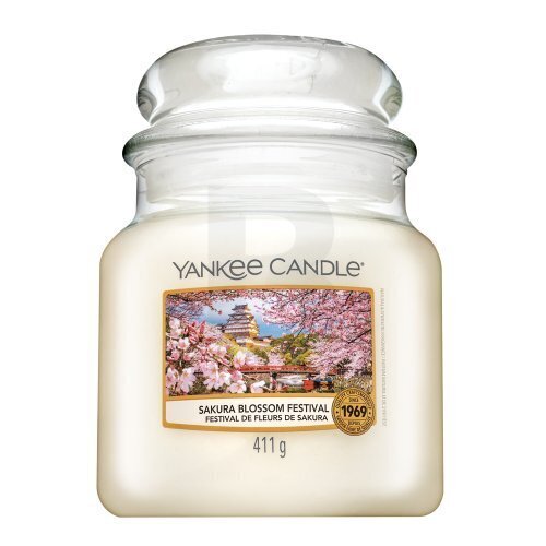 Yankee Candle lõhnaküünal Sakura Blossom Festival, 411 g цена и информация | Küünlad, küünlajalad | kaup24.ee