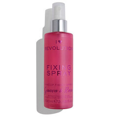 Meigikinnitusvahend Makeup Revolution London Makeup Fixer Fixing Spray Guava & Rose, 100 ml hind ja info | Jumestuskreemid, puudrid | kaup24.ee