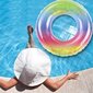 Ujumisrõngas Nalcy Rainbow, 85 cm цена и информация | Täispuhutavad veemänguasjad ja ujumistarbed | kaup24.ee