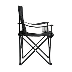 Складной походный стул Anter, черный цвет цена и информация | Туристическая мебель | kaup24.ee