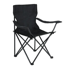 Складной походный стул Anter, черный цвет цена и информация | Туристическая мебель | kaup24.ee