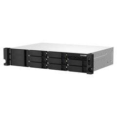 Сетевые системы хранения данных Qnap TS-873AEU-4G Чёрный цена и информация | Жёсткие диски (SSD, HDD) | kaup24.ee