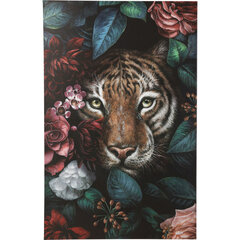 Seinapilt "Tiger, in Flower" 90x140cm hind ja info | Seinapildid | kaup24.ee