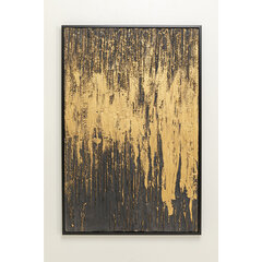 Картина в рамке Abstract, 80x120cm, чёрная цена и информация | Репродукции, картины | kaup24.ee