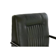 Сиденье DKD Home Decor Чёрный Металл Кожа Зеленый (62 x 82 x 84 cm) цена и информация | Кресла в гостиную | kaup24.ee