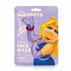 Маска для лица Mad Beauty The Muppets Miss Piggy Лаванда (25 ml) цена и информация | Маски для лица, патчи для глаз | kaup24.ee