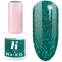 Hübriidlakk Hi Hybrid Na - kd, 324 Green Lake Shine, 5 ml цена и информация | Лаки для ногтей, укрепители для ногтей | kaup24.ee