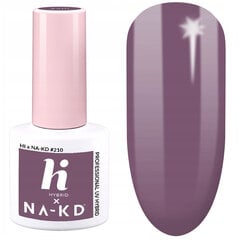 Привет, Гибридный лак #210 Dusty Pink 5 мл. цена и информация | Лаки для ногтей, укрепители для ногтей | kaup24.ee