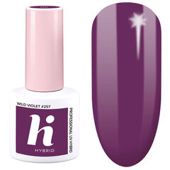 Hübriidlakk Hi Hybrid, 257 Wild Violet, 5 ml цена и информация | Лаки для ногтей, укрепители для ногтей | kaup24.ee