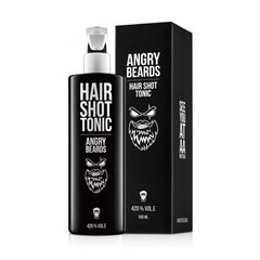 Серия средств для волос ANGRY BEARDS Hair Shot Тоник для волос, 500 мл. цена и информация | Маски, масла, сыворотки | kaup24.ee