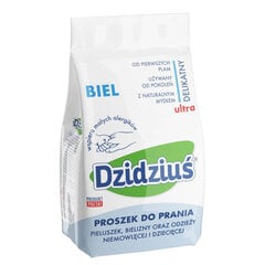 Dzidziuś Hüpoallergeenne pesupulber beebi- ja lasteriietele Valge 1,5kg hind ja info | Pesuvahendid | kaup24.ee