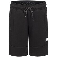 Спортивные шорты для мальчиков JPSTAIR SWEAT  Jack & Jones JNR 12189855 Чёрный цена и информация | Poiste lühikesed püksid | kaup24.ee