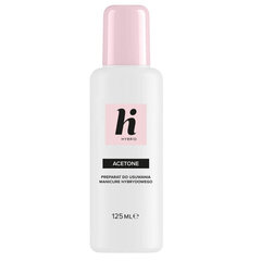 Küünelakieemaldaja Hi Hybrid Acetone, 125 ml hind ja info | Küünelakid, küünetugevdajad | kaup24.ee