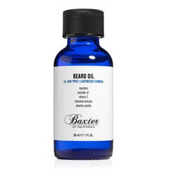 Habemeõli Baxter of California Beard Oil, 30 ml hind ja info | Raseerimisvahendid | kaup24.ee