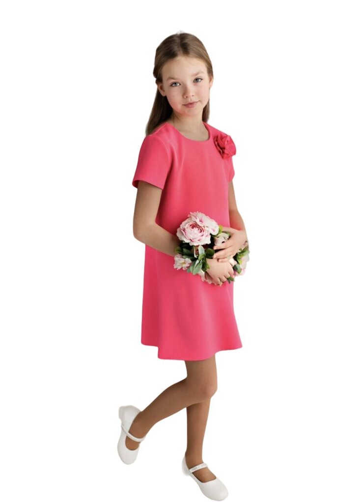Kleit lastele 242123 01, roosa 242123*01-158 hind ja info | Tüdrukute kleidid | kaup24.ee