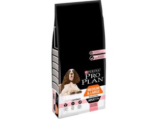 Purina Pro Plan 7+ Medium/Large Sensitive Skin vanematele koertele, 14 kg цена и информация | Сухой корм для собак | kaup24.ee