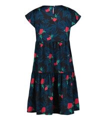 Luhta женское платье 35330-5*392, тёмно-синий /фуксия 6438568091439 цена и информация | Платья | kaup24.ee