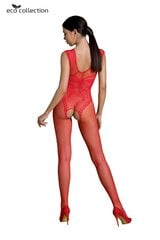 Сексуальный костюм ECO Passion Crotchless Catsuit, красный цвет цена и информация | Сексуальное женское белье | kaup24.ee
