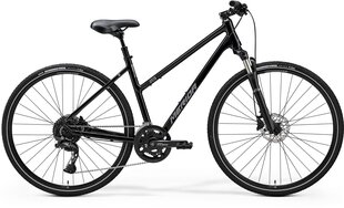 Jalgratas Merida Crossway 300, must/hall hind ja info | Jalgrattad | kaup24.ee