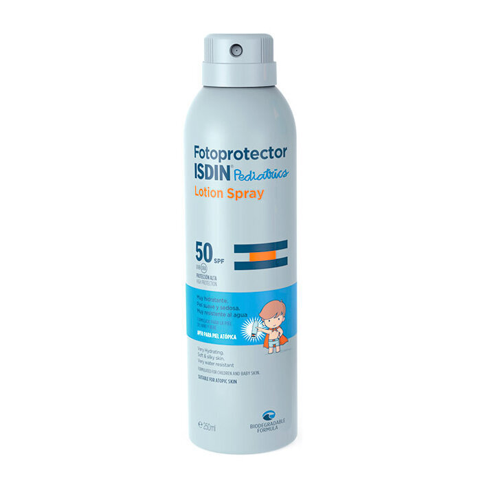 Päikesekreem Isdin Fotoprotector Pediatrics Spray, 250 ml hind ja info | Päikesekreemid | kaup24.ee