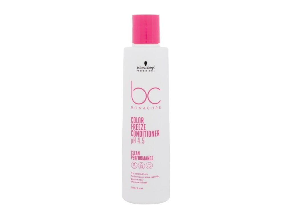 Palsam värvitud juustele Schwarzkopf Professional BC Bonacure Color Freeze, 200 ml цена и информация | Juuksepalsamid | kaup24.ee