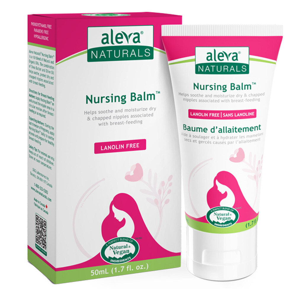 Nibukreem Aleva Naturals Nursing Balm, 50 ml hind ja info | Laste ja ema kosmeetika | kaup24.ee