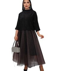 Komplekt naistele pluus, seelik Beauty 99, must hind ja info | Naiste kostüümid | kaup24.ee