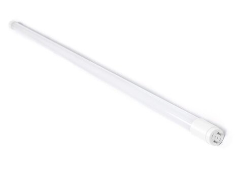 Светодиодная люминесцентная лампа T8 - 18 Вт - 120 см - одностороннее питание - холодный белый (6000 К) цена и информация | Лампочки | kaup24.ee